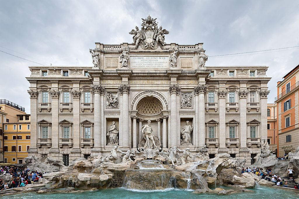 Fontana de Trevi - <a href='http://commons.wikimedia.org/wiki/File:Trevi_Fountain,_Rome,_Italy_-_May_2007.jpg' target='_blank' rel='nofollow'>Autor</a>