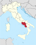 Mapa de Campania