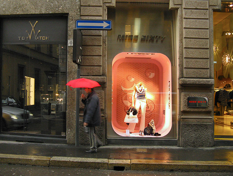 Via Montenapoleone en Milán