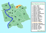 Mapa del Rione XVI - Ludovisi