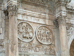 Detalle de los frisos