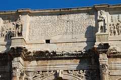 Detalle del Arco de Constantino