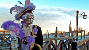 Los rostros del Carnaval de Venecia.