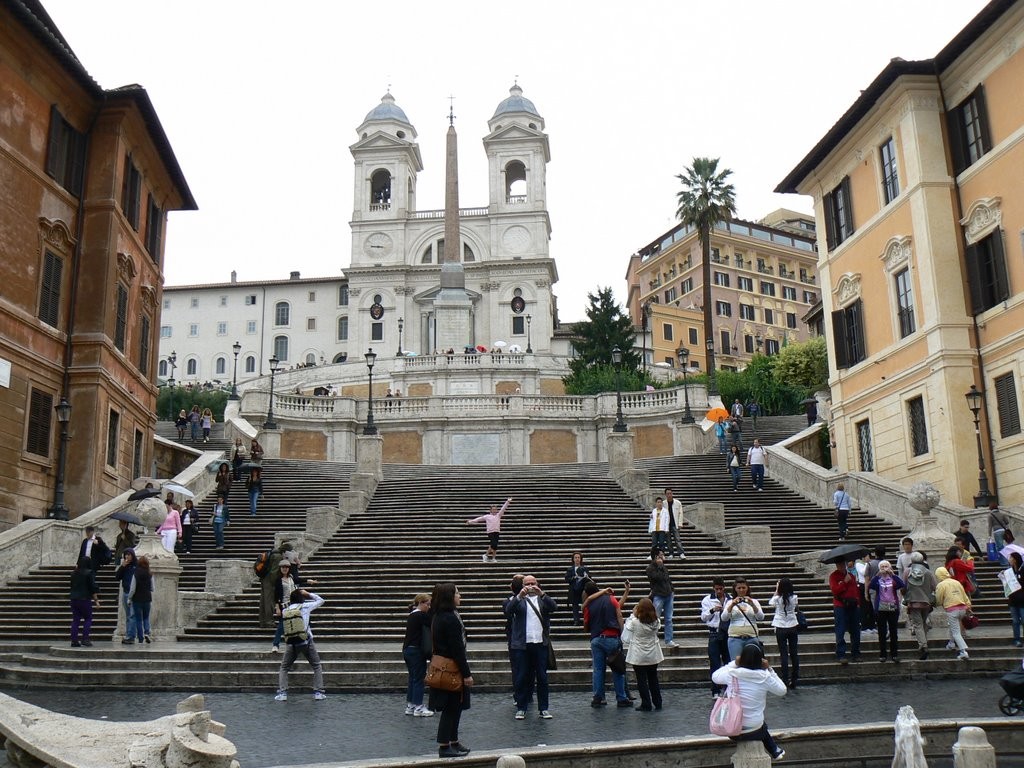 plaza de españa roma Viajar a Italia