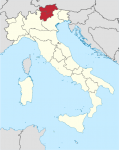 Mapa de Trentino-Alto Adigio