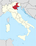 Mapa del Veneto