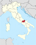 Mapa de Molise