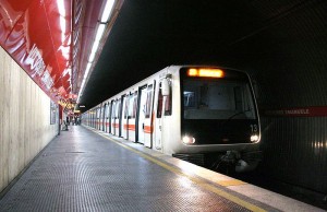 Metro en Roma