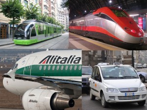 Transporte en italia