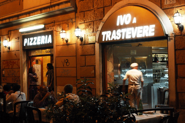 Pizzeria en Roma