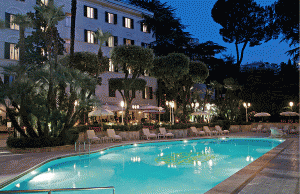 Hotel Aldrovandi Palace Villa Borghese ***** en Roma