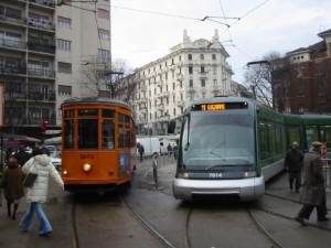 Tranvías en Milan