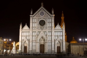 Basílica de Santa Cruz en Florencia Italia