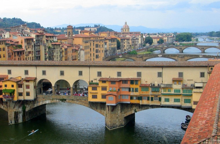 Ponte Vecchio en Florencia