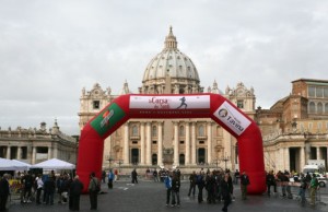 Carrera por el Día de los Santos en Roma