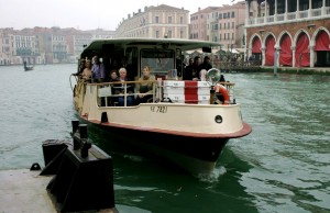 Vaporetti en Venecia
