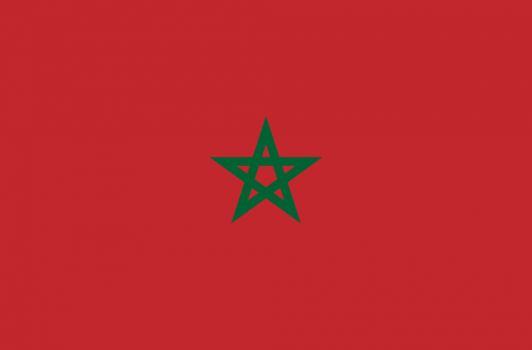 Bandera de Marruecos