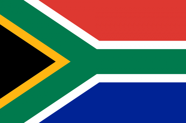 Bandera de Sudáfrica