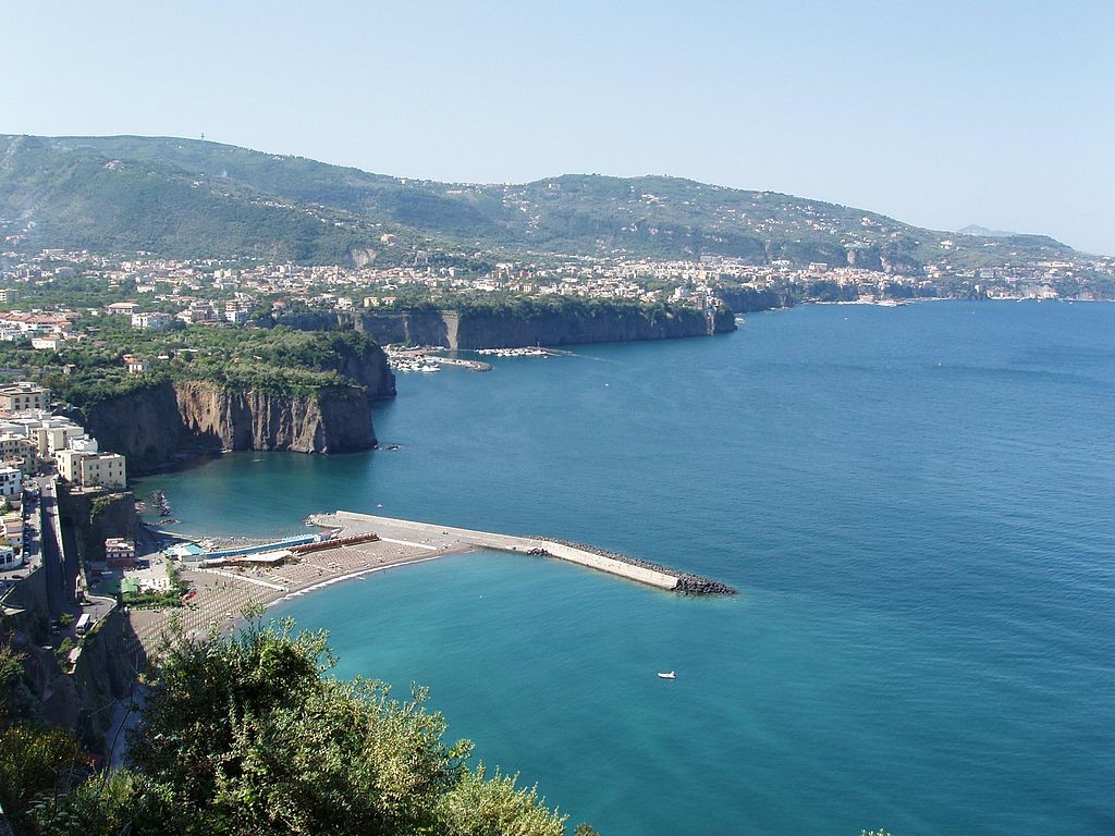 Vista panorámica de Sorrento 