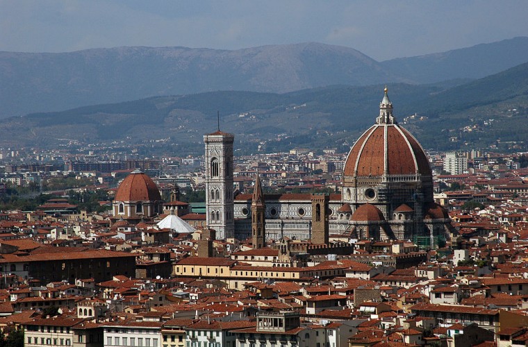 Vista de la ciudad de Florencia