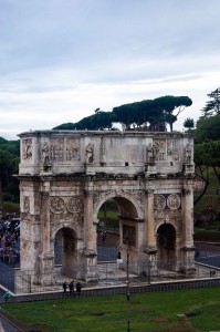 Arco di Constantino, Roma, Italia (
