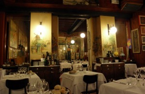 Restaurante Bagutta en Milán