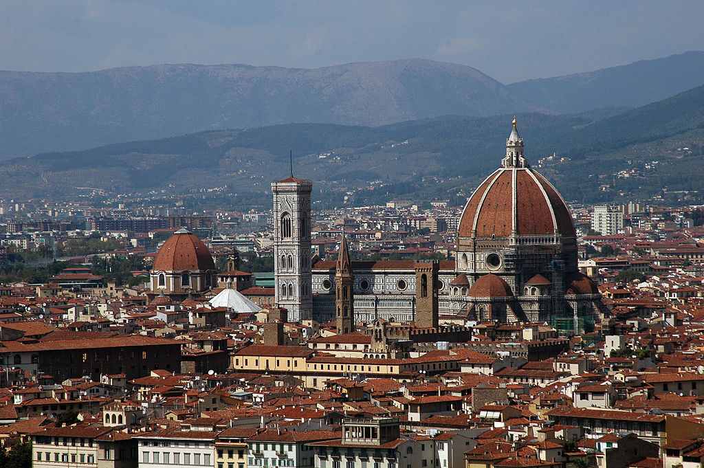 Vista de la ciudad de Florencia