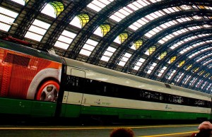 Trenes en Milán